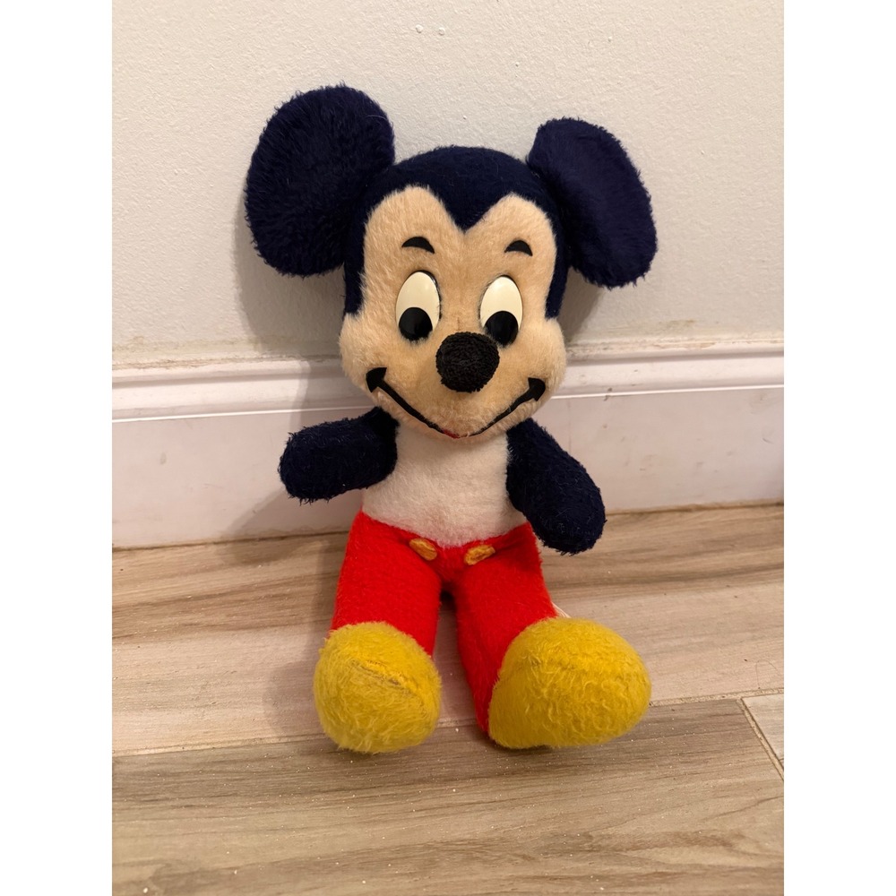 Vintage Mickey Mouse Plush California Stuffed Toys Disney 16 Inch‎ Retro Toy